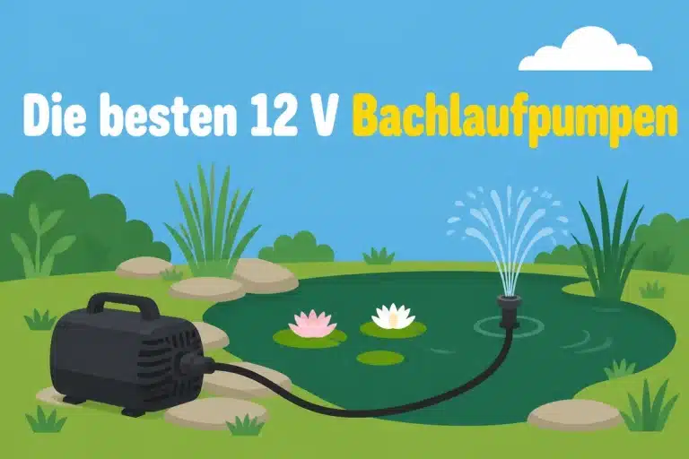 Die besten 12 V Bachlaufpumpen - Illustration