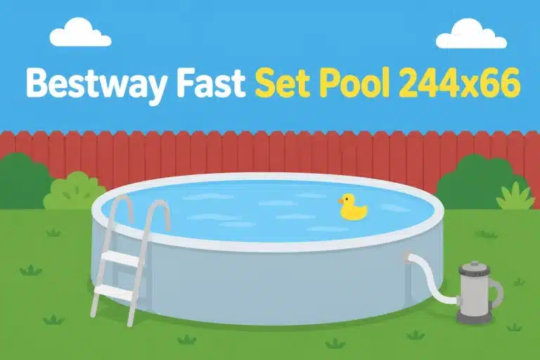 Bestway Fast Set Pool 244×66 - Illustration