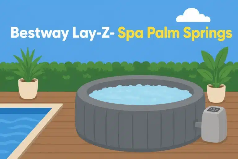 Bestway Lay-Z- Spa Palm Springs - Illustration