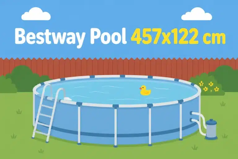 Bestway Pool 457×122 cm - Illustration