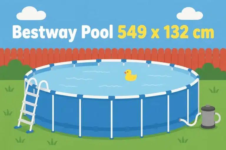 Bestway Pool 549 x 132 cm - Illustration
