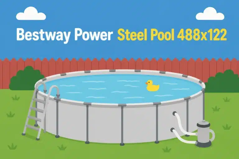 Bestway Power Steel Pool 488×122 - Illustration