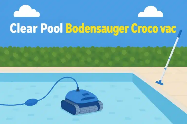 Clear Pool Bodensauger Croco vac - Illustration