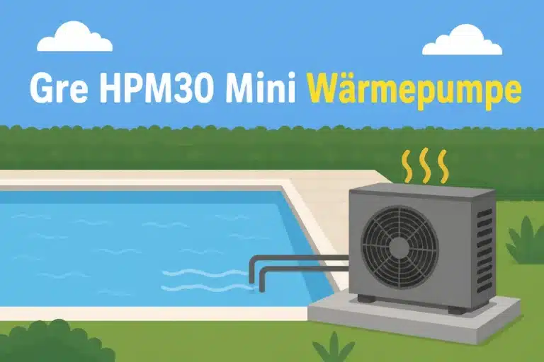Gre HPM30 Mini Wärmepumpe - Illustration