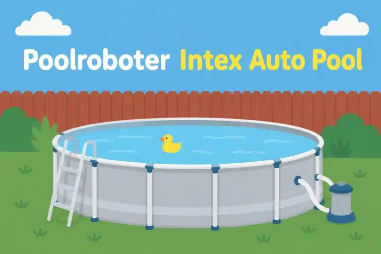 Poolroboter Intex Auto Pool - Illustration