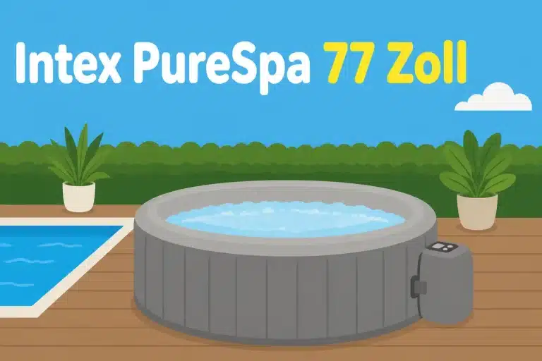 Intex PureSpa 77 Zoll - Illustration