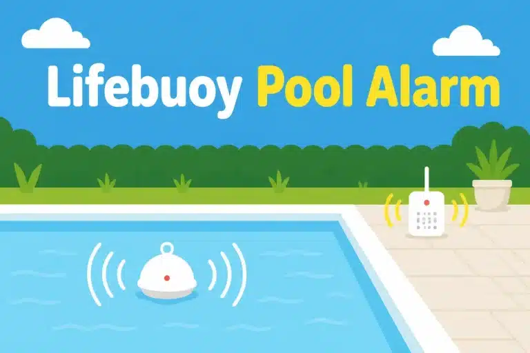 Lifebuoy Pool Alarm - Illustration