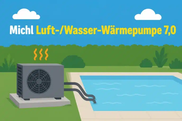 Michl Luft-/Wasser-Wärmepumpe 7,0 - Illustration