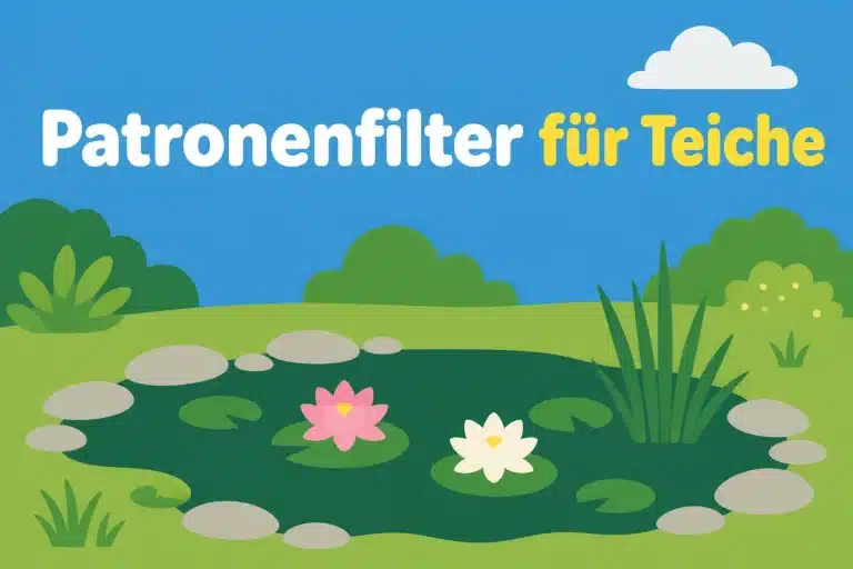 Patronenfilter für Teiche - Illustration