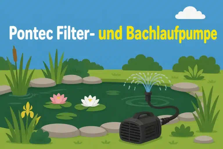 Pontec Filter- und Bachlaufpumpe - Illustration