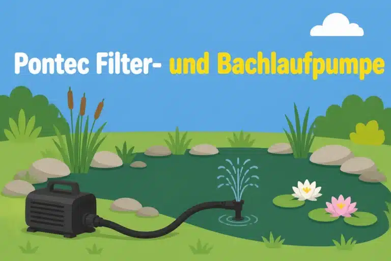 Pontec Filter- und Bachlaufpumpe - Illustration