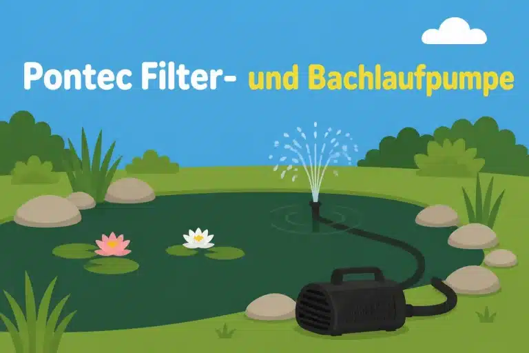 Pontec Filter- und Bachlaufpumpe - Illustration