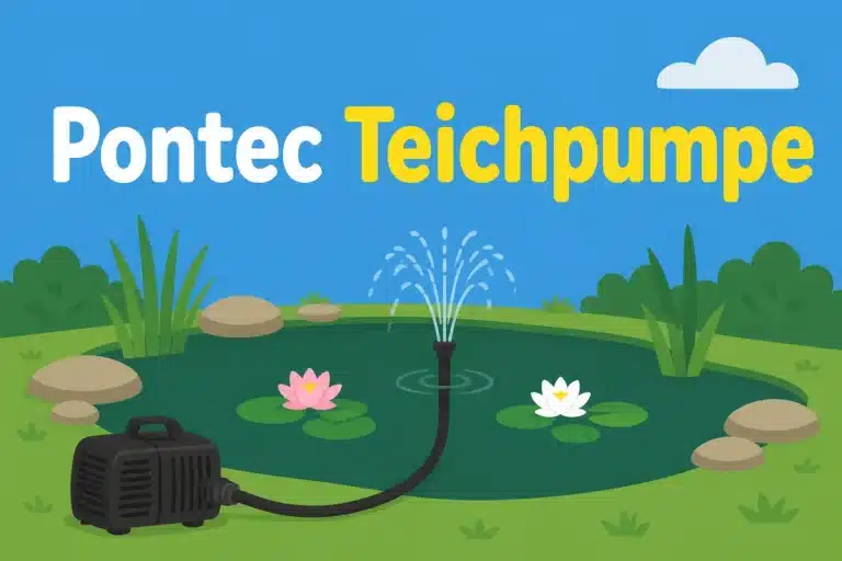 Pontec Teichpumpe - Illustration