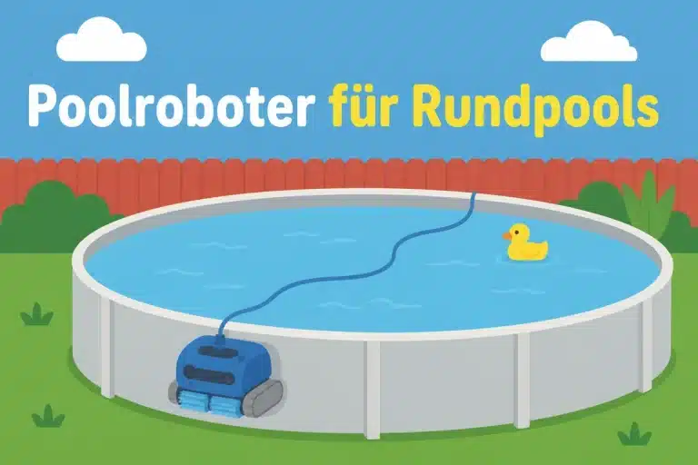 Poolroboter für Rundpools - Illustration