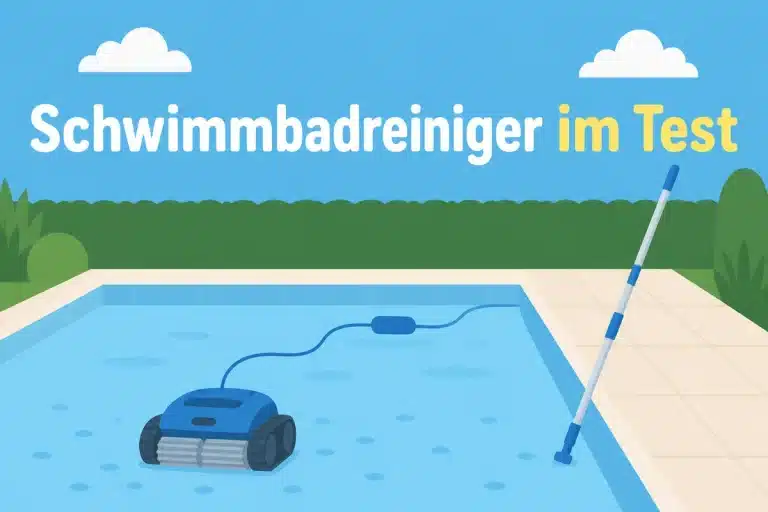 Schwimmbadreiniger im Test - Illustration