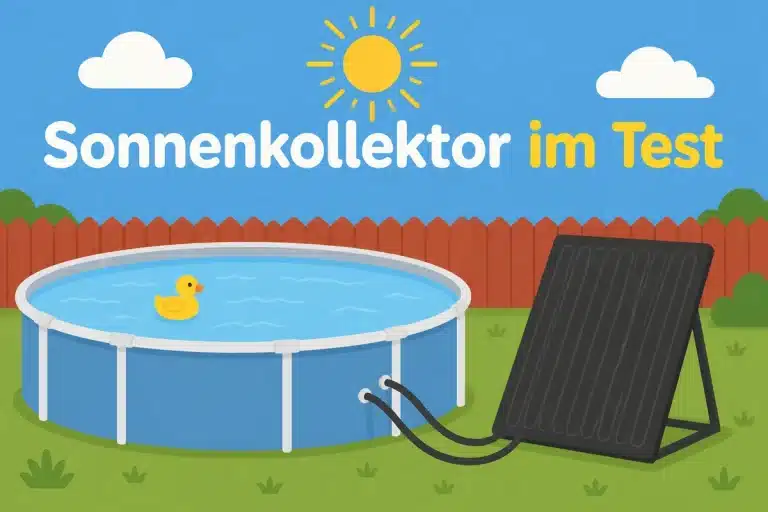 Sonnenkollektor im Test - Illustration