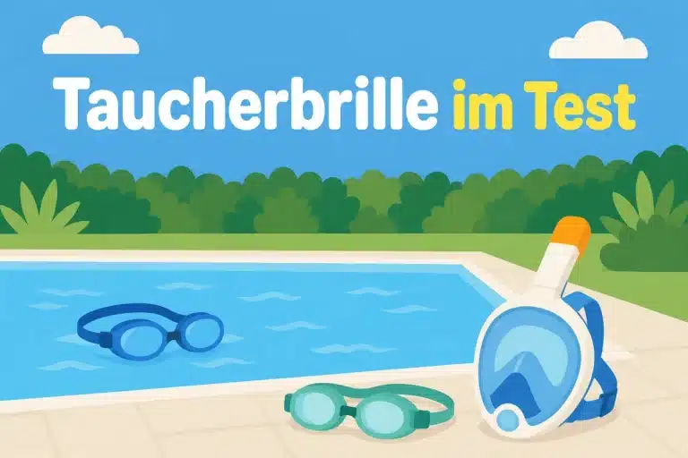Taucherbrille im Test - Illustration