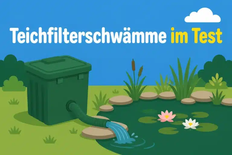 Teichfilterschwämme im Test - Illustration