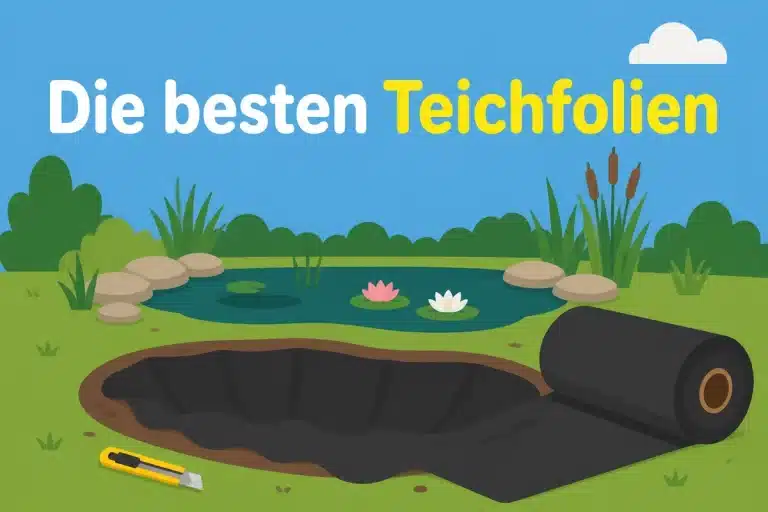 Die besten Teichfolien - Illustration
