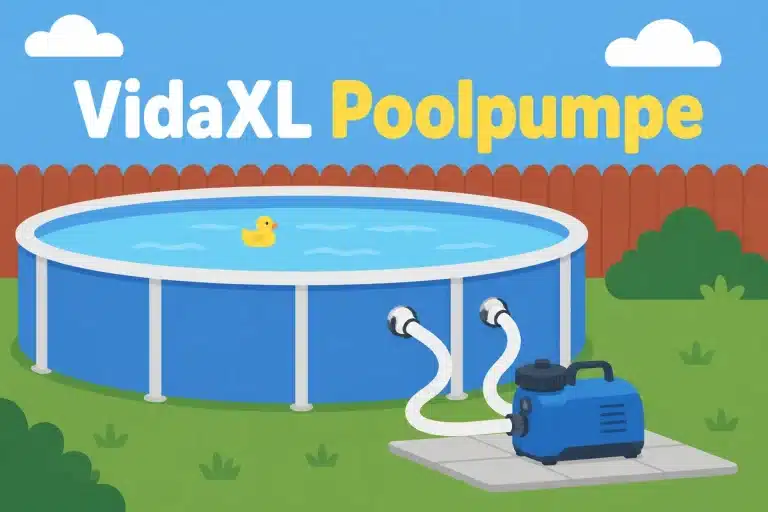 VidaXL Poolpumpe - Illustration