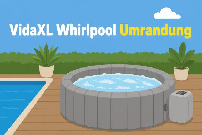VidaXL Whirlpool Umrandung - Illustration