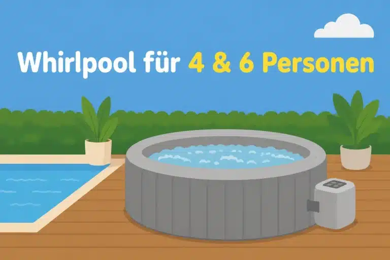 Whirlpool für 4 und 6 Personen
