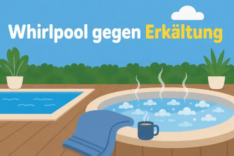 Whirlpool gegen Erkältung - Illustration