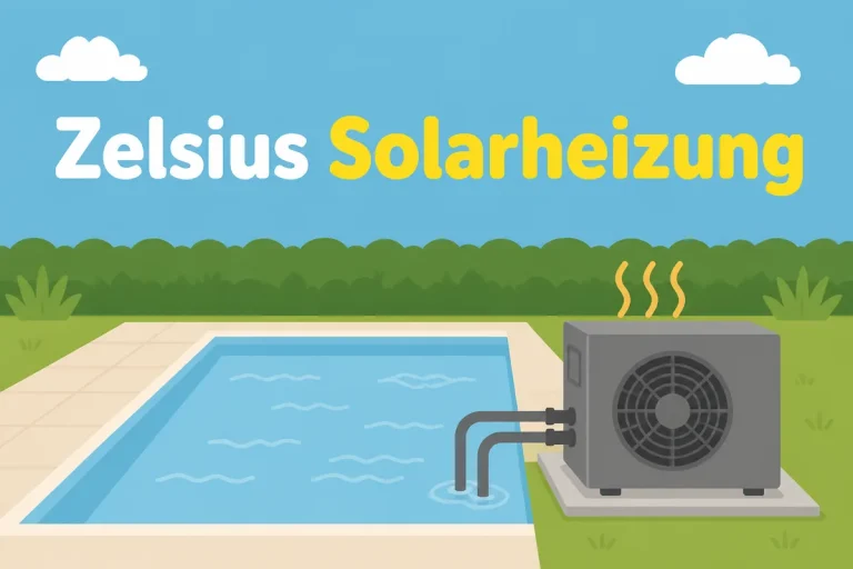 Zelsius Solarheizung - Illustration