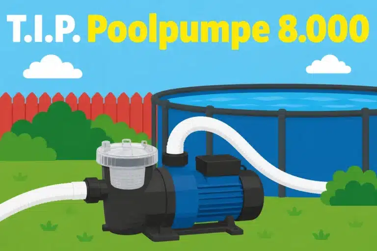 T.I.P. Poolpumpe 8.000 im Test